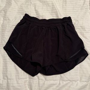 Lululemon Hotty Hot Black Shorts